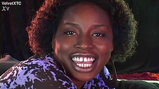 Banana shoved deep in those big natural tits during casting interview!