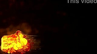 after rough anal, i blast cumshot all over my slutty girlfriend's face