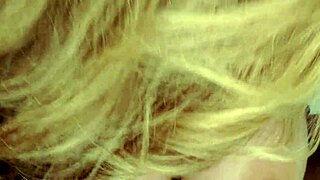 big titty sabien demonia slurps sloppy bbc in kitchen