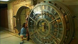 blonde rides cock in pantyhose heels with blowjob facial