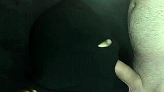 stepsis hides face in balaclava deepthroats my cock sloppily