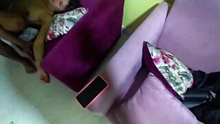 Cuckold husband films bull's rough creampie in wife's big pussy