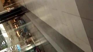 Watch that ebony ass fold over in hidden shop voyeur as old black cheeks spread wide!