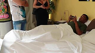 psych student analyzes well-endowed patient in deep anal session