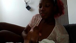 Sloppy Head Sextape Sucking Cum All Over Big Tits for Stepdad