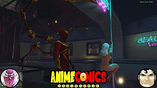 Spider-Man Pounds Hot Prostitute In Wild Comic Fuck!