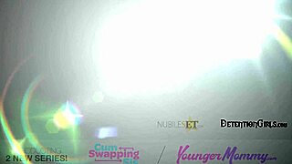 Penelope Kay Demands Hard Fuck from Stepbro and Milks Creampie