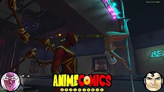 Spider-Man Pounds Hot Prostitute In Wild Comic Fuck!