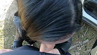 curvy milf goddess slaps balls licks ass in risky outdoor cum compilation preview