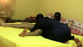 Arab niqab stepmom begs for my big cock creampie.