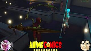Spider-Man Pounds Hot Prostitute In Wild Comic Fuck!
