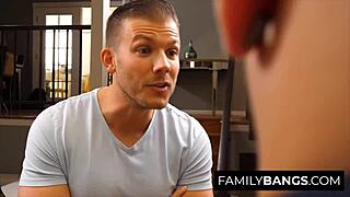 Prudish Babysitter Paige Owens Rebels on Stepsis Duty with Codey Steele