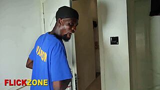 Step Bro Sneaks Close-Up on Curvy Stepsis' Fat Ass