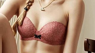 i love sweet romanian lingerie models barefoot