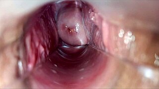 Pussy Speculum Reveals Pulsating Orgasm