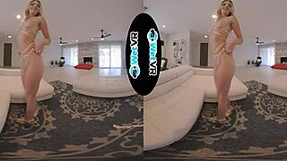 Vr teases tight wet pussy pounding subtly