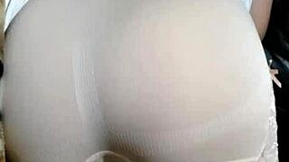 stayed at dona mary's house and fucked her hard at night doggy style big ass