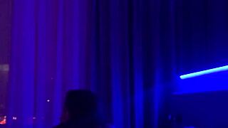 RitaFox Fingers Horny Pussy After Ripping Clothes in Striptease