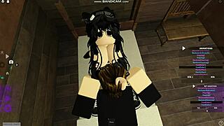 ROBLOX EMO CHICK POUNDED HARD ON BED BY COCK PART 2!