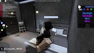 she rushed back same day for round two quickie fun~