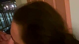 Big Cock Sucking Turns to Wet Pussy Fucking and Creampie in Hotel