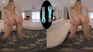 Vr teases tight wet pussy pounding subtly