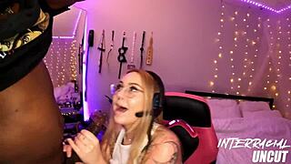 white slut's huge ass shakes on massive bbc pov
