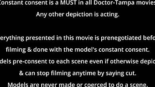 hey, check out alexis grace as the new guinea pig backstage