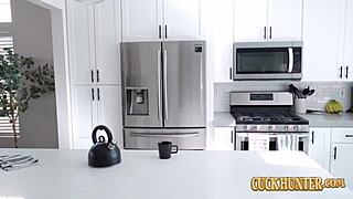 busty 50s housewife claire dames takes cuckold creampie pounding