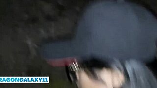 i bent her over forest for public creampie quickie