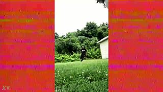 Homemade BBW devours big black cock before getting pounded hard