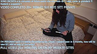 Pregnant Italian Calls Future Father After Five Months Apart