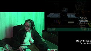 naked bbw brunette plays haunting of castle malloy part 5