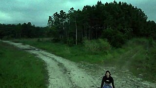 redhead latina big tits outdoor public voyeur fuckfest
