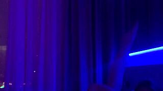 RitaFox Fingers Horny Pussy After Ripping Clothes in Striptease