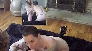 pov fuckin ur hot girlfriend doggystyle cum deep hairy pussy moan