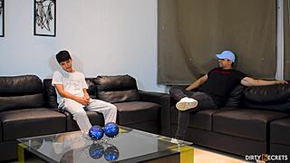 Latina Fucks Boss StepSon Bent Over Doggystyle Cowgirl Cumshot Pussy Ride