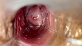 Pussy Speculum Reveals Pulsating Orgasm