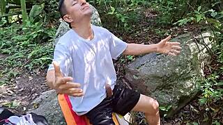 lost hikers fuck wildly in dripping jungle heat