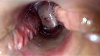 Pussy Speculum Reveals Pulsating Orgasm