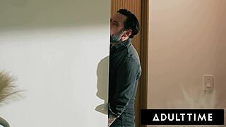 caught codi vore masturbating perv manager fucks her huge tits