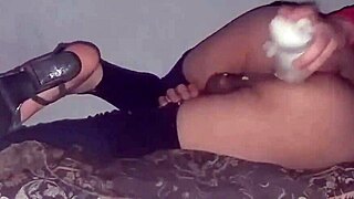 i ride this big dildo just like sofi vice the anal vixen