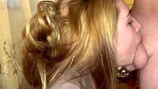 whoa, this cute slave gags on rough deepthroat with sloppy ball licking 😩💦