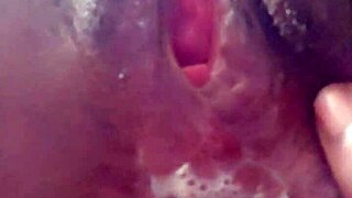 Horny Latina Slut Fills Ass and Cunt Solo