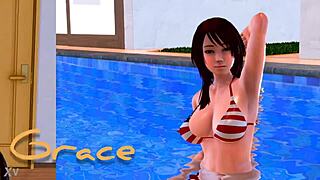 big tits friends play naughty boob game trailer