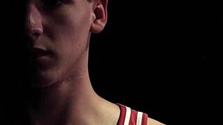 Twink zac steele stripped auctioned max sargent measures fucks deep asshole toys