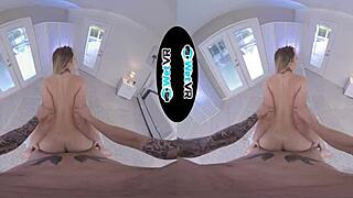 Vr teases tight wet pussy pounding subtly