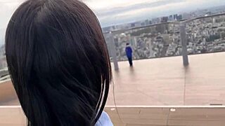 Moe Ka 18 Rides Cowgirl with Natural Tits Cumshot Homemade Hardcore