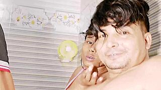 Uttaran20's brunette threesome anal ffm with milf teen 18+ squirting