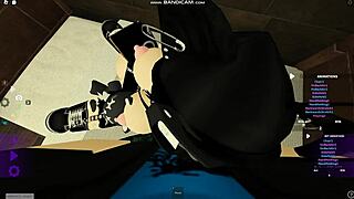 ROBLOX EMO CHICK POUNDED HARD ON BED BY COCK PART 2!